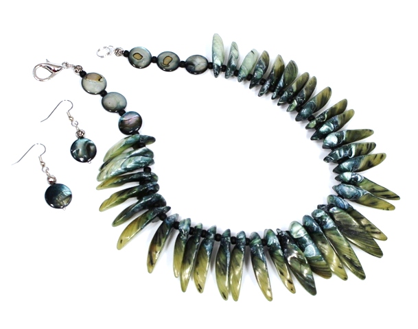 olive shell jewelry