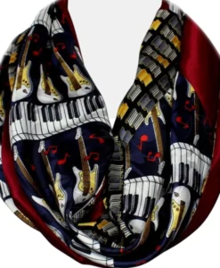 Guitar Music Infinity Scarf