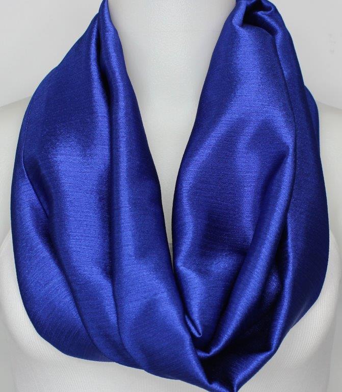 Royal Blue Infinity Scarf