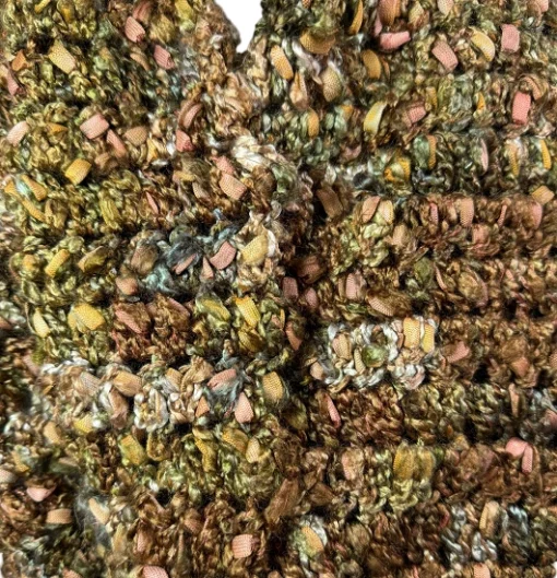 Durango Brown Crochet Scarf - Image 2
